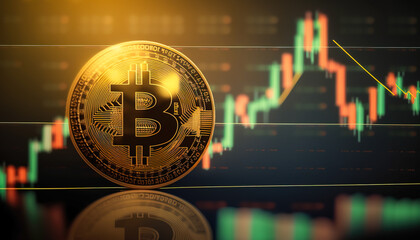 Bitcoin - Cryptocurrencies like Bitcoin are changing the way we think about money - ai generated