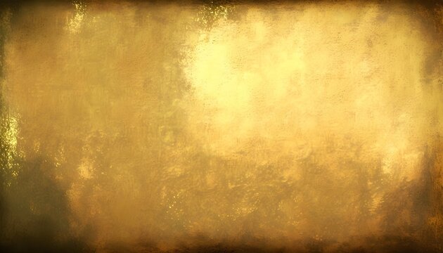 digital painting of gold texture background on the basis of paint, Generative AI