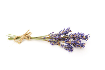 A bunch of dry lavender. Dry lavender flowers