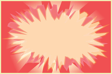  postcard, in a grunge  flat style with free space for text. Card - Editable, grunge effects. Wishing card in pink colors. background with space for your design