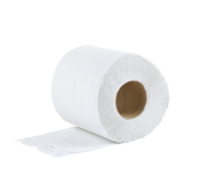 Simple toilet paper on  transparent png