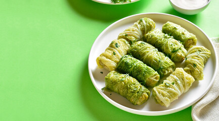 Stuffed cabbage rolls