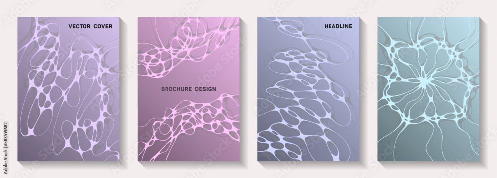 Wall mural artificial intelligence concept abstract vector