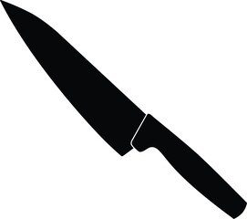 Master chef's knife vector eps 10