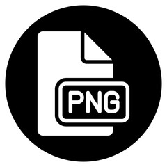 Obraz premium png glyph icon