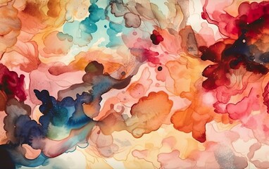 Watercolor texture for backround, generative AI
