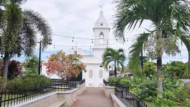 Panama, Chitre, ancient church of San Miguel, Monagrillo