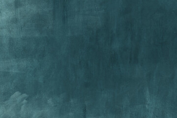 Cerulean blue painted grunge background