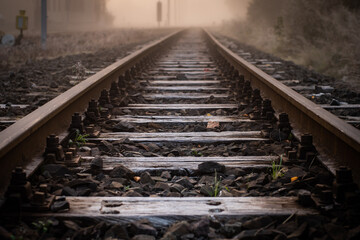 railway in the distance