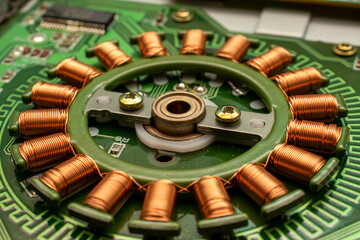 electric motor, magnetic drive, copper motor coils