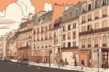 Cozy Paris streets
