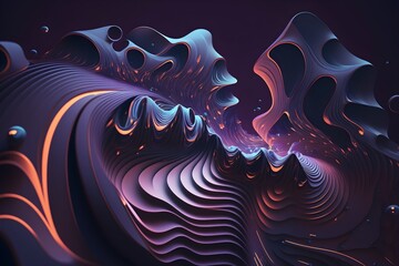 Abstract Fractal Background
