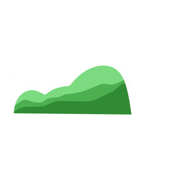 Abstract Mountain Silhouette