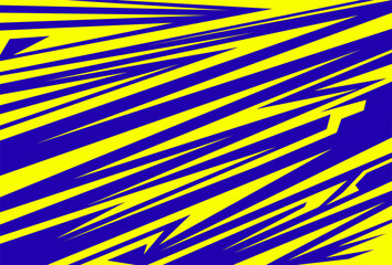 racing background design with a Blue and Yellow background fit for abstract modern design