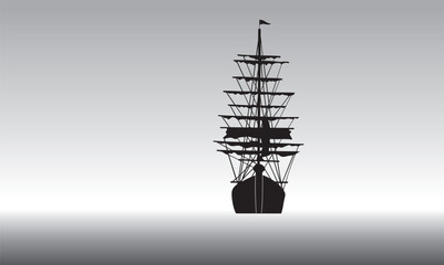 GOELETTE VOGANT SUR L 'EAU © MTG