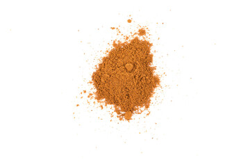 cinnamon powder closeup