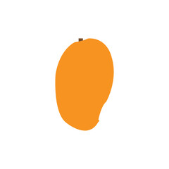 a  nice ripe mango illustration  vector arrtwork
