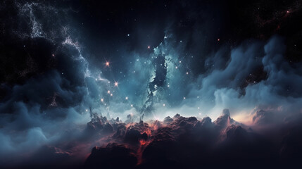 Fototapeta premium clouds and nebula
