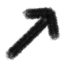 hand drawn arrow element design 