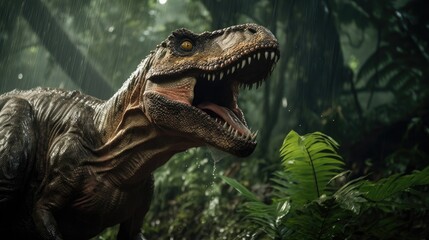 Obraz premium T-rex - Illustration Created with Generative ai