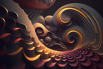 Abstract Fractal Background