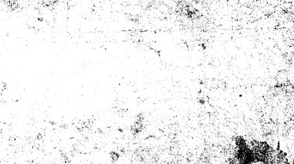 Scratched Grunge Urban Background Texture Vector. Dust Overlay Distress Grainy Grungy Effect. Distressed Backdrop Vector Illustration. Isolated Black on White Background. EPS 10.
