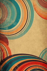 Simple Retro Background Texture - Retro Wallpapers Series - Retro Simple Backdrop created with Generative AI technology