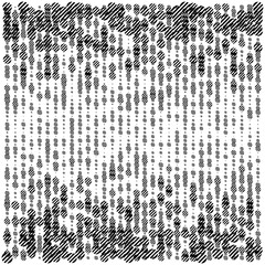 Circles line, halftone random pattern background. Vector illustration.