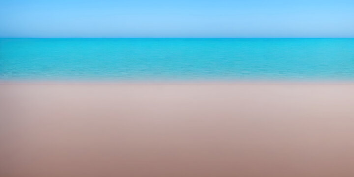 Empty beach, water and sand background