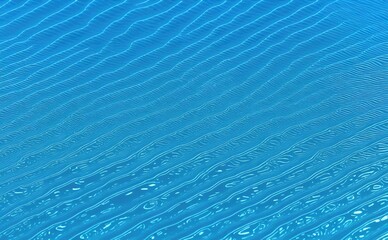 water surface with waves pattern background