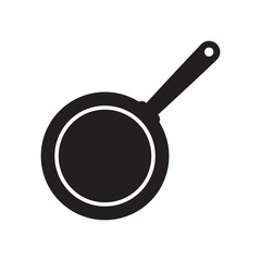 Frying pan icon. Frying pan vector signs.