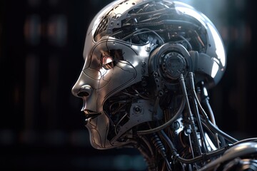 Artificial intelligence concept. AI generated