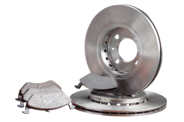 brake disc and pads