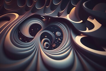 Abstract Fractal Background