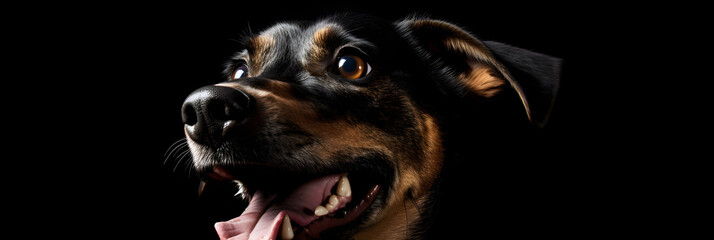 portrait of a dog