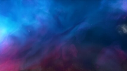 red-violet nebula in outer space, horsehead nebula, unusual colorful nebula in a distant galaxy, red nebula 3d render

