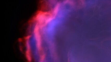 bright nebula, nebula in space, majestic red-purple nebula, beautiful space background 3D render

