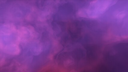 bright nebula, nebula in space, majestic red-purple nebula, beautiful space background 3D render
