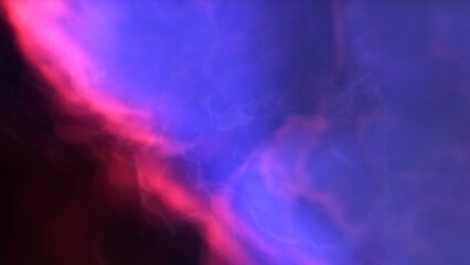 bright nebula, nebula in space, majestic red-purple nebula, beautiful space background 3D render
