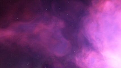 bright nebula, nebula in space, majestic red-purple nebula, beautiful space background 3D render
