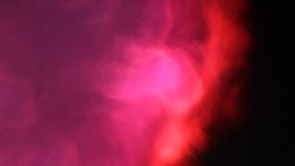 Nebula gas cloud in deep outer space, science fiction illustration, colorful space background with stars 3d render

