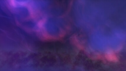 Universe filled with stars, nebula and galaxy
