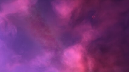 Universe filled with stars, nebula and galaxy
