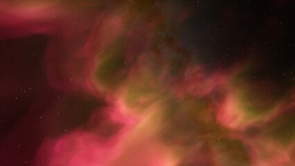 Universe filled with stars, nebula and galaxy
