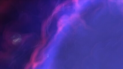 Universe filled with stars, nebula and galaxy
