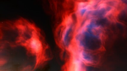 Night sky - Universe filled with stars, nebula and galaxy
