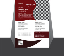 Brochure design  flyer in A4.cover modern layout, annual report, magazine cover template.