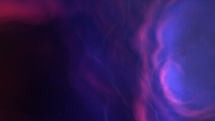 bright nebula, nebula in space, majestic red-purple nebula, beautiful space background 3D render
