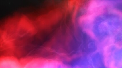 Deep space nebula with stars. Bright and vibrant Multicolor Starfield Infinite space outer space background with nebulas and stars. Star clusters, nebula outer space background 3d render
