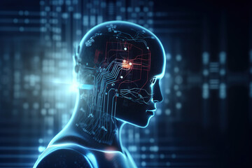 Obraz premium A Smarter Way to Stay Safe: AI-Powered Security - Generative AI 